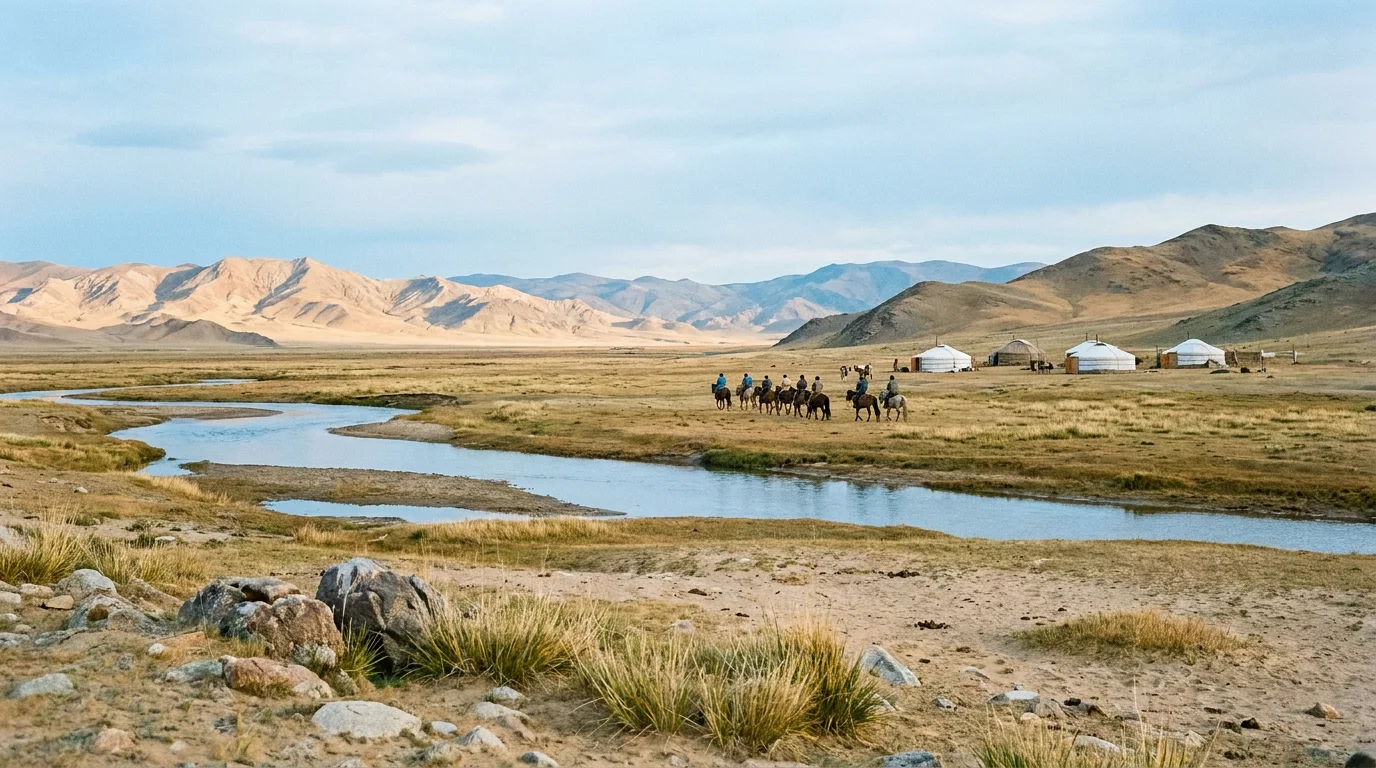 Mongolia landscape